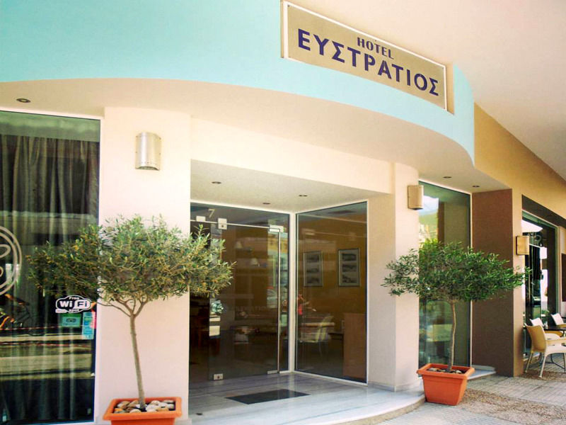לאוטרה אדיפסאו Efstratios Hotel מראה חיצוני תמונה