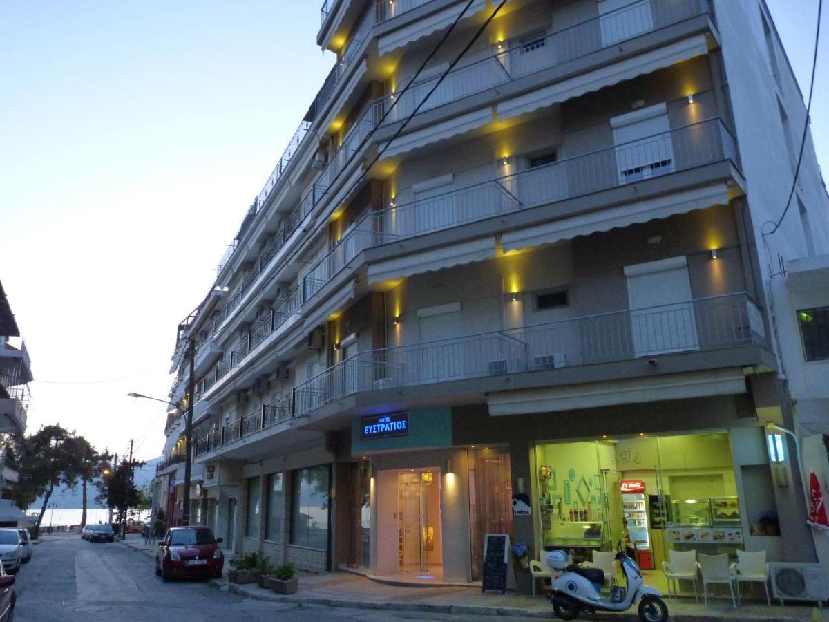לאוטרה אדיפסאו Efstratios Hotel מראה חיצוני תמונה